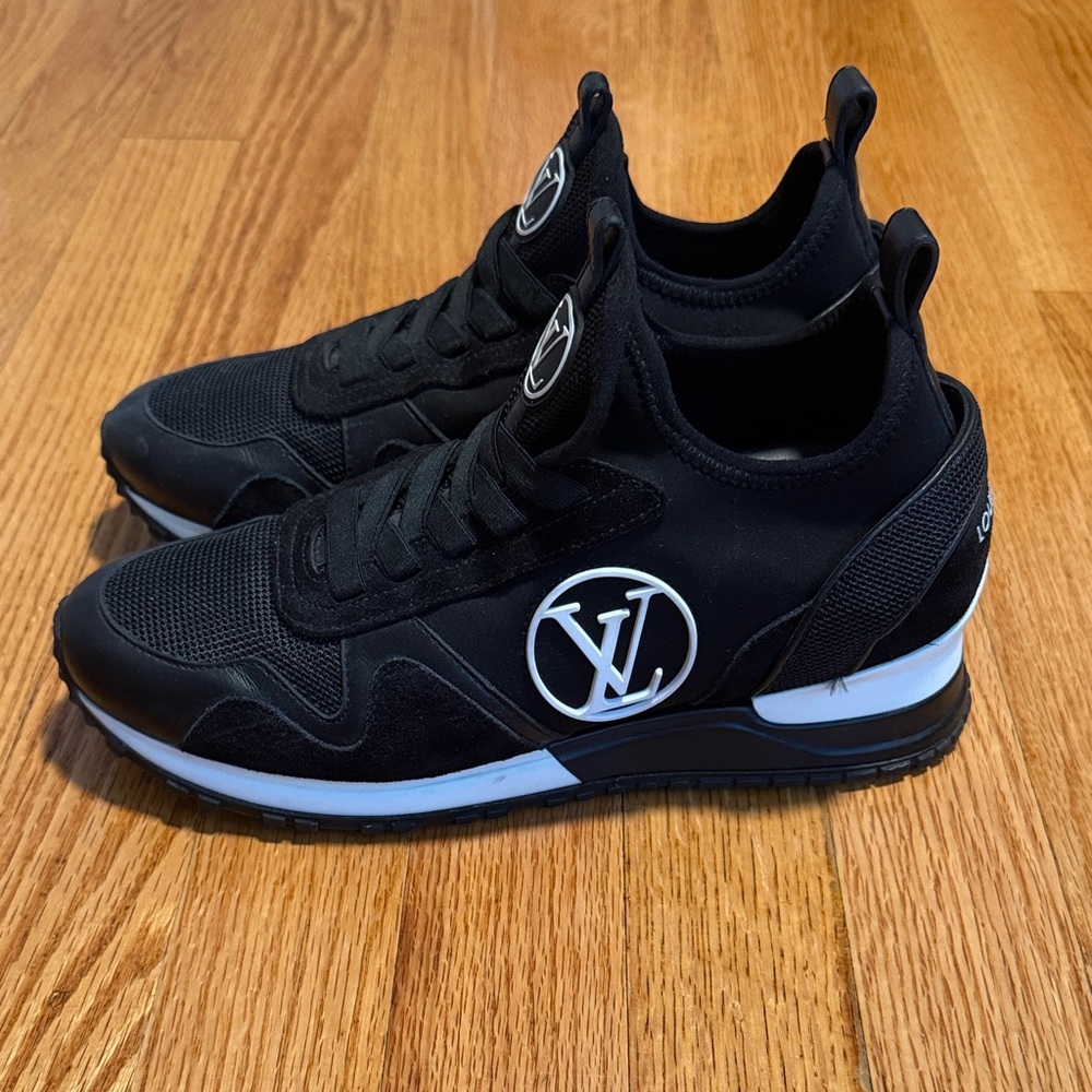 Louis Vuitton Black Athletic Shoes